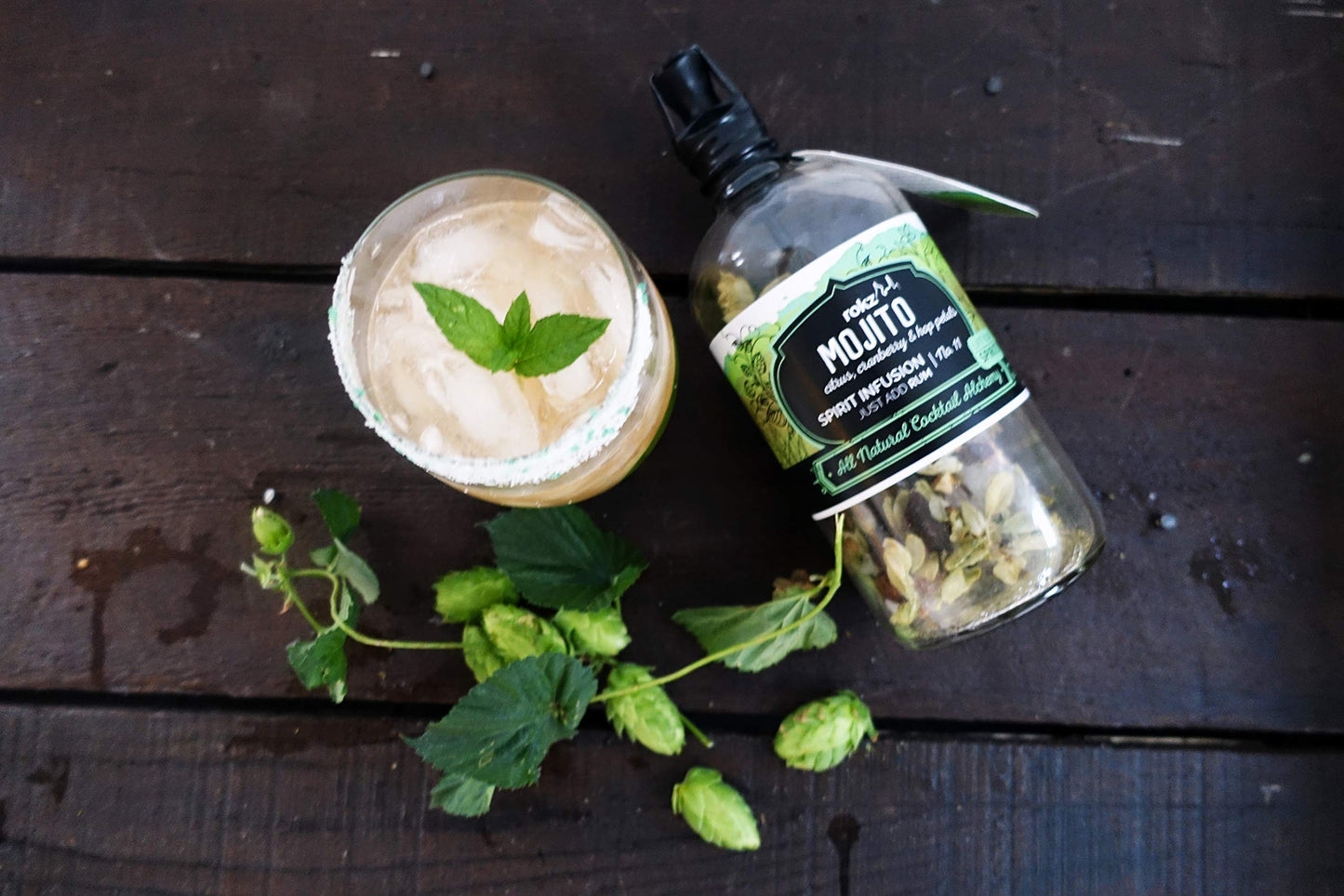 Rokz Infusion Kit for cocktails, Mojito, 12 Oz