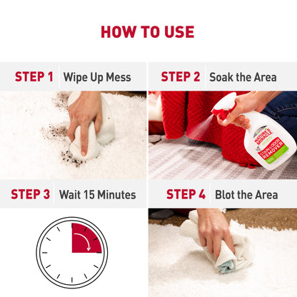 Nature’s Miracle Stain and Odor Remover Dog, 32 Ounces, Everyday Mess Enzymatic Odor Control Formula