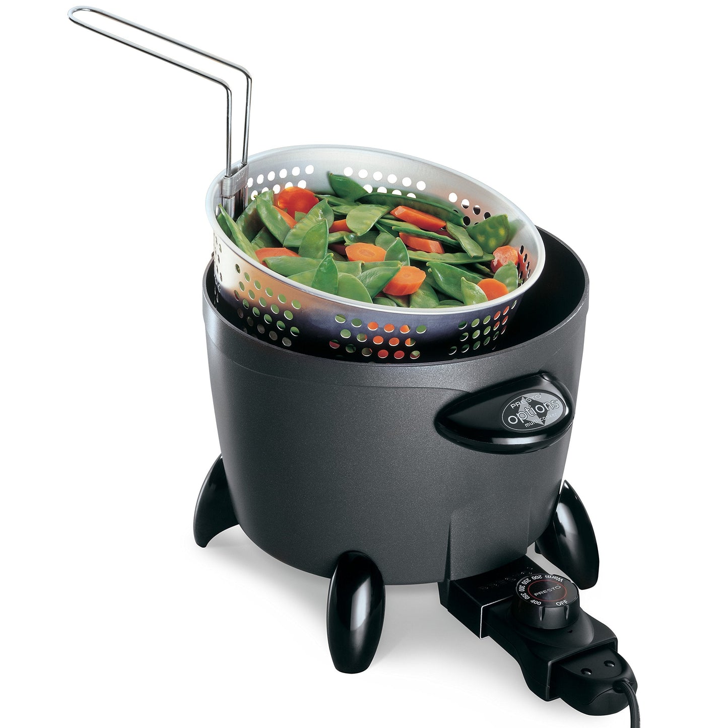 Presto 06003 Options Electric Multi-Cooker, Steamer