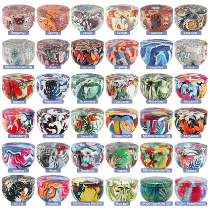 36 Pack Scented Candles Set for Home, Relaxing Stress Relief, Aromatherapy - Natural Soy Wax and Fragrance - Gifts for Women, Mom, Best Friend, Wife, Birthday