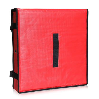 New Star Foodservice 50097 Insulated Pizza Delivery Bag, 20 by 20 by 5-Inch, Red