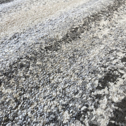 LUXE WEAVERS Tower Hill Abstract Gray 2x7 Area Rug