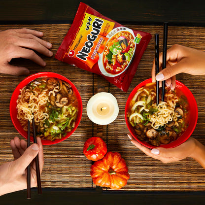 Nongshim Neoguri Spicy Seafood with Udon-Style Noodle, 4.2 Ounce (Pack of 10)