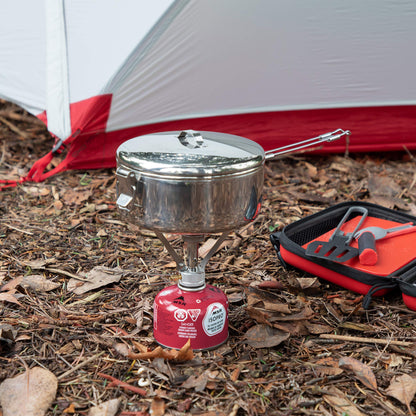 MSR Alpine Stainless Steel Stowaway Camping Pot, 1.1 L