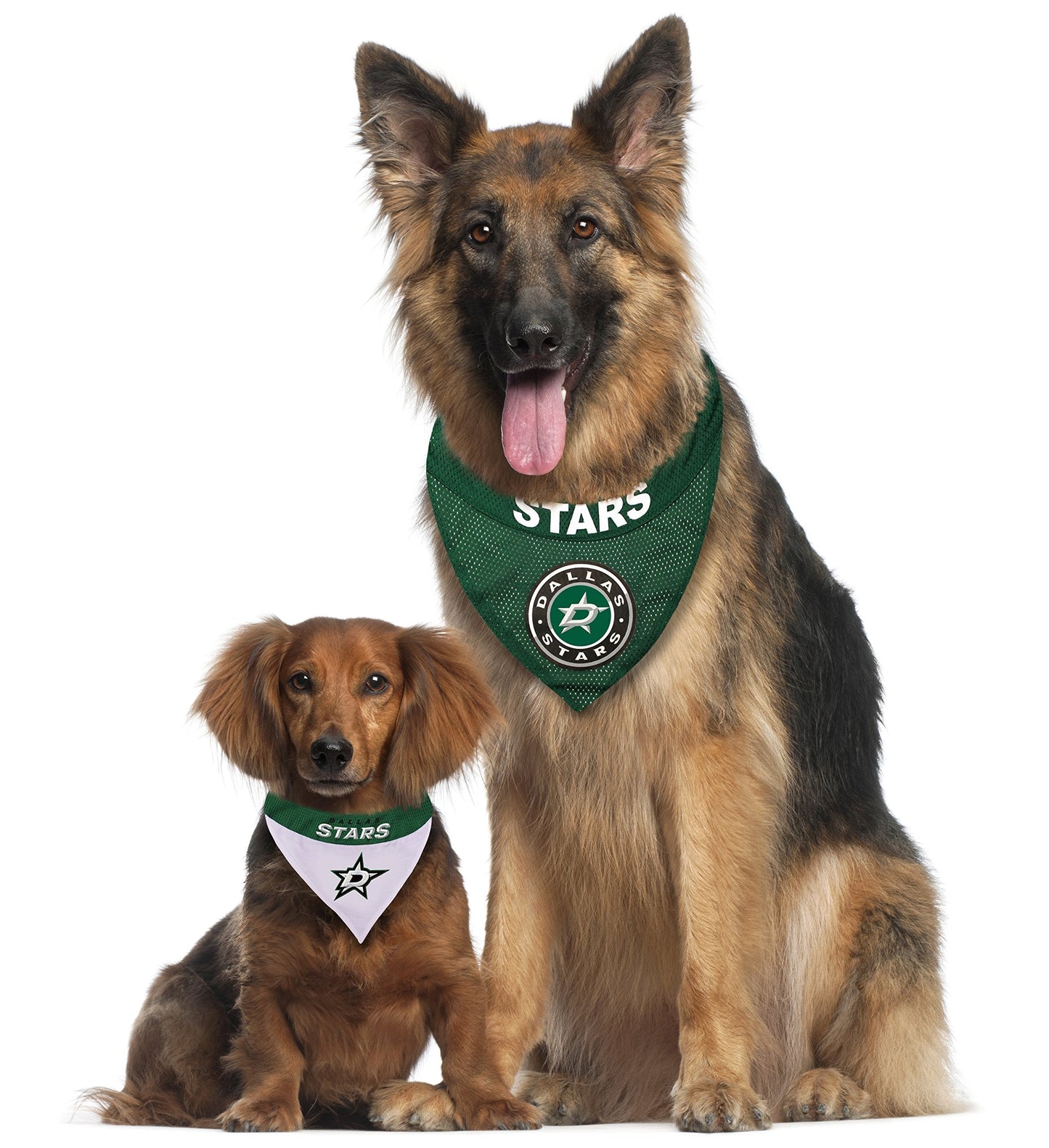 NHL Dallas Stars Bandana for Dogs & Cats, Large/X-Large. - Cute & Stylish Bandana! The Perfect Hockey Fan Scarf Bandana, Great for Birthdays Or Any Party!