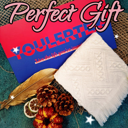 Luxury Decorative Hand Towels Bathroom: 2 Packs 14X30 100% Cotton Turkish Absorbent Soft Face Towel Set for Boho Bathroom Decor Kitchen Hotel Spa Farmhouse Guest Tea Gift (Cream White, 14"x30")