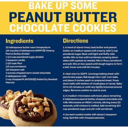 PLANTERS Honey Roasted Peanuts, Dry Roasted Peanuts, Party Snack, Plant-Based Protein, After School Snack, Sweet and Salty, Salted Nuts, Sea Salt & Honey, Snacks for Adults, Kosher, 16oz Jar