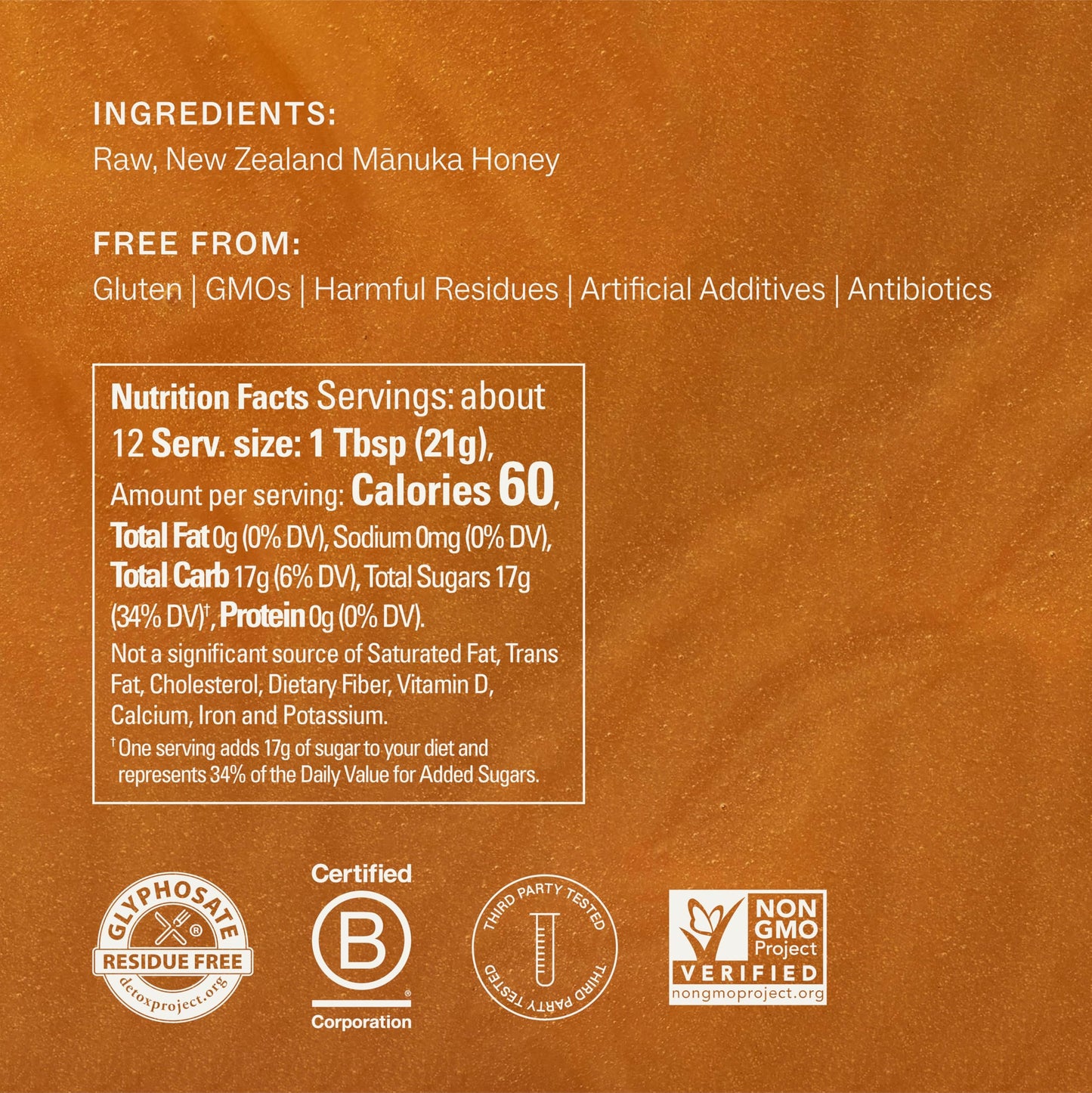 Manukora Raw Manuka Honey, MGO 50+, New Zealand Honey, Non-GMO, Traceable from Hive to Hand, Daily Wellness Support - 250g (8.82 Oz)