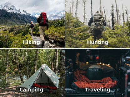 GHILEO Camo Poncho Liner, Army Blanket, Military Sleeping Bag, with A Compression Carrying Bag, for Traveling, Hiking, Camping, Outdoor Survival, Car Blanket