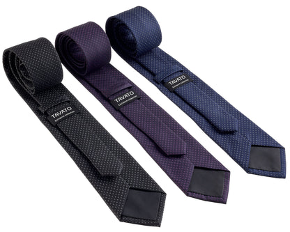 Premium Men’s Gift Tie Set Silky Necktie Pocket Squares Tie Clips Cufflinks For Men