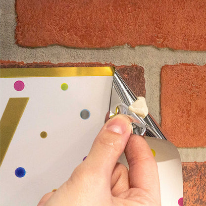 Gorilla Mounting Putty, Natural Tan Color, 168 Pre-Cut Squares (Pack of 1) - Non-Toxic Removable & Repositionable Wall Putty