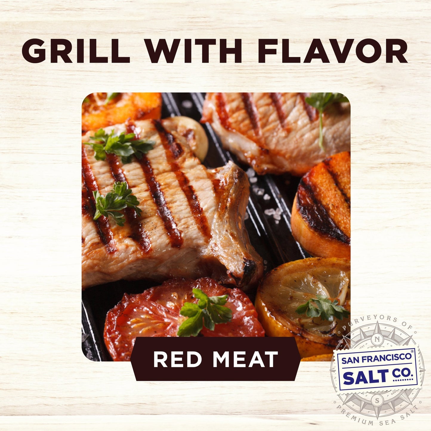 Italian Black Truffle Sea Salt 4 oz. Glass Shaker by San Francisco Salt Company