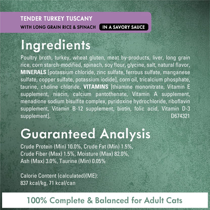 Purina Fancy Feast Medleys 12 Ct. Tuscany Wet Cat Food Variety Pack - (12) 3 oz. Cans - (2 Packs of 12) 3 oz. Cans