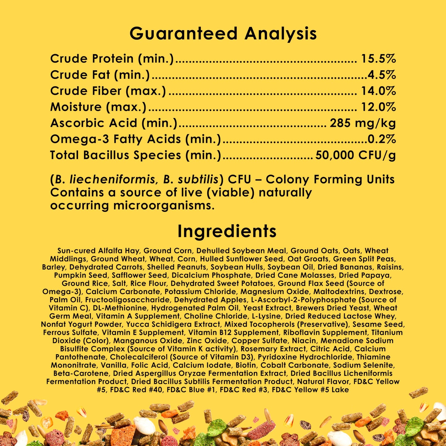 Kaytee Fiesta Guinea Pig Food, Nutritious and Fun Blend, Supports Dental Health and Digestion, 4.5 pounds