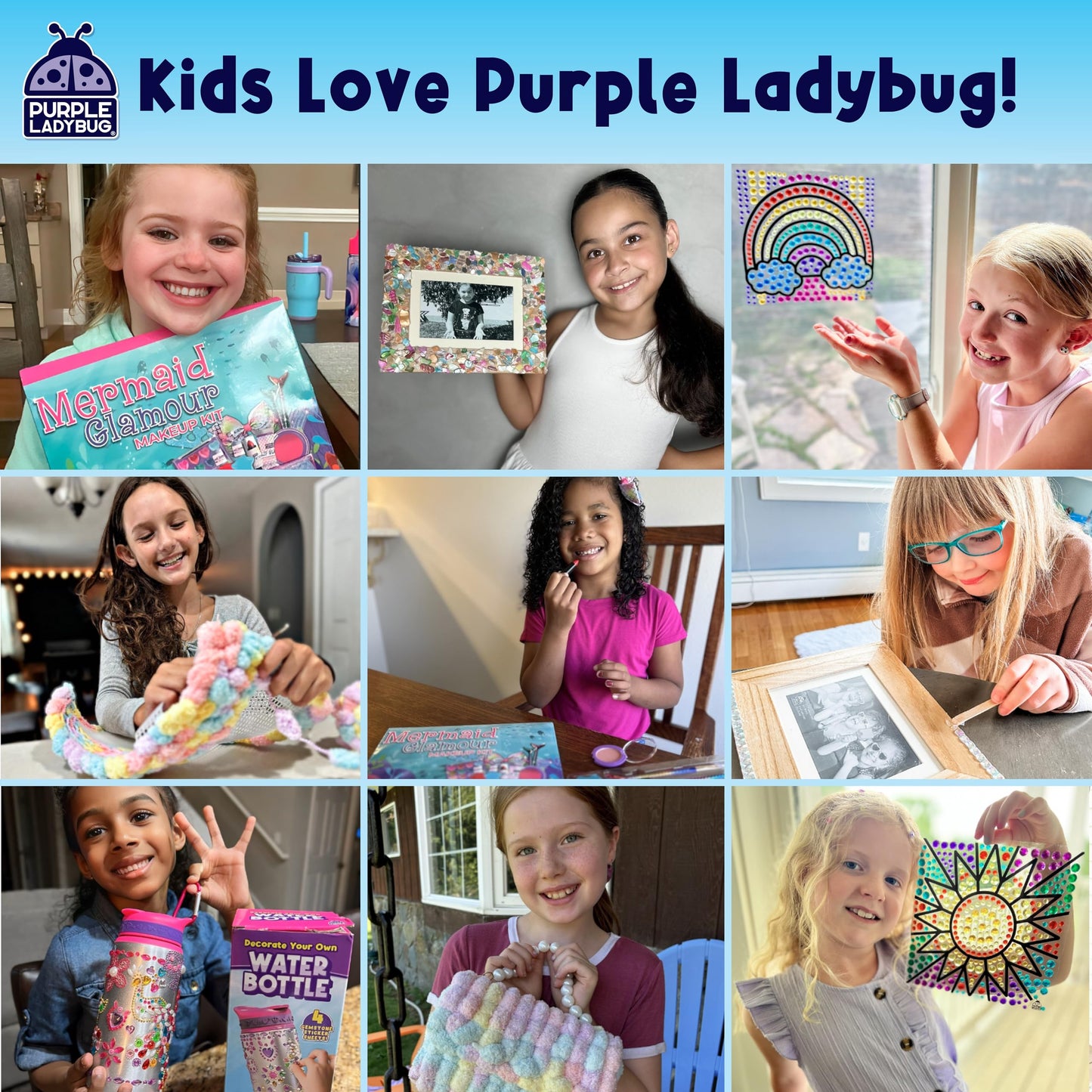 PURPLE LADYBUG Bendable Wax Craft Sticks for Kids - 15 Colors, 6&12 Inches, 150 Each - Kids Camping Essentials, Summer, Road Trip Activities, Travel Toys for Toddlers in Car, Airplane & Restaurant