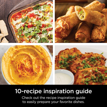 Ninja Food Processor, Professional XL, 1200 Peak-Watts, 4-in-1, Chopping, Slicing/Shredding, Purees, Dough, 12-Cup Processor Bowl, 2 Blades & 2 Discs, Feed Chute/Pusher, Black, NF701