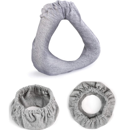 10 Pack Cpap Mask Liners to Reduce air leaks Ultra Soft Cotton Covers are Washable and Easy to Clean with Laundry Bag (10 Count (Pack of 1))