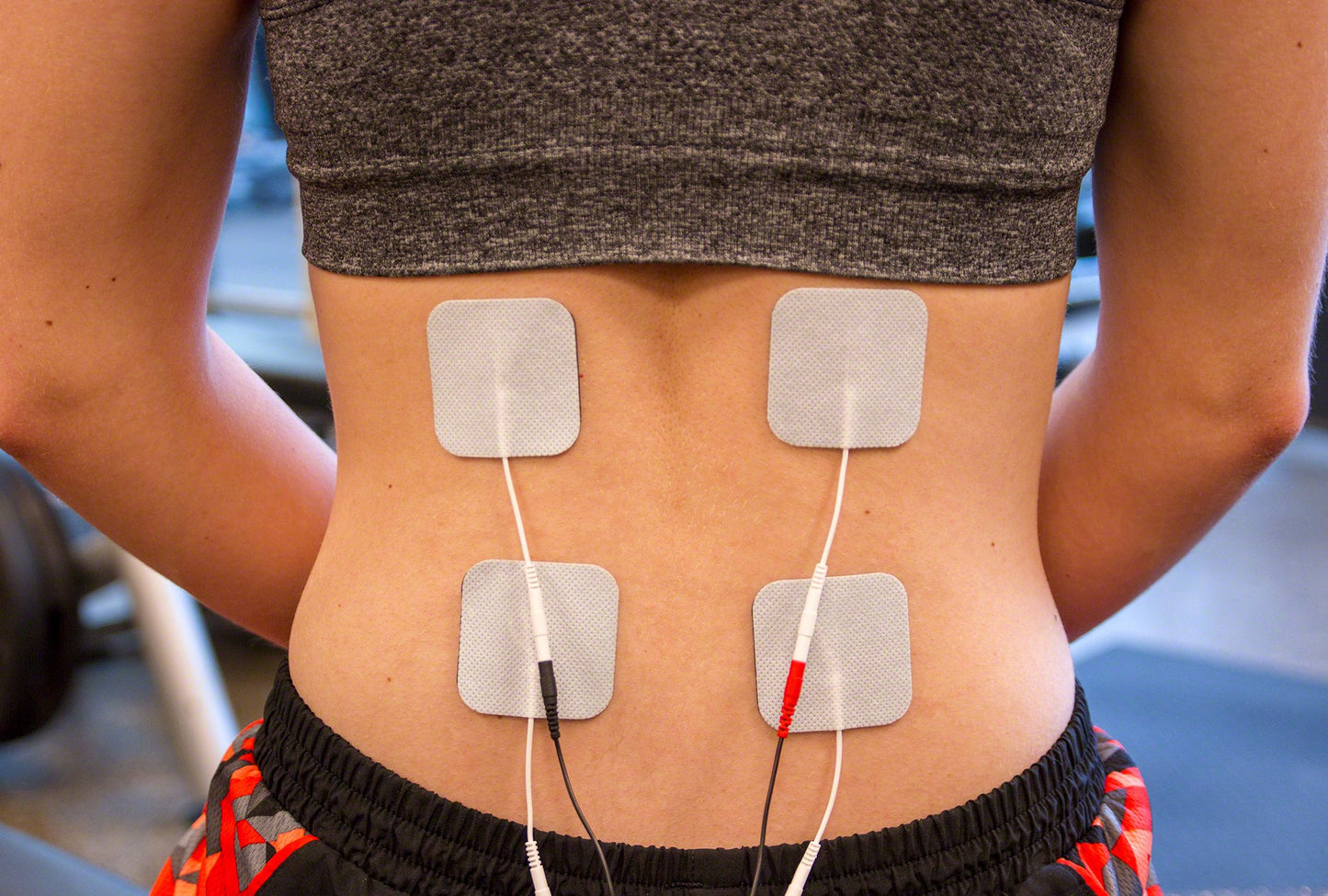 reserv 2" x 2" Premium Re-Usable Self Adhesive Electrode Pads for TENS/EMS Unit, Fabric Backed Pads with Premium Gel (Latex Free) (4 Pack (160 electrodes)