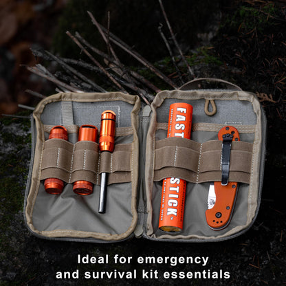 Procamptek Fast Fire Stick - Survival Fire Starting Tinder, New Fat Rope Stick Version, Best Firestarter for Emergency, Survival, Campfire, Bushcraft, and Hiking - Waterproof & Non-Toxic