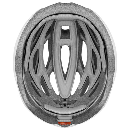 Retrospec Silas Adult Bike Helmet with Light for Men & Women - Lightweight, Comfortable, Matte White