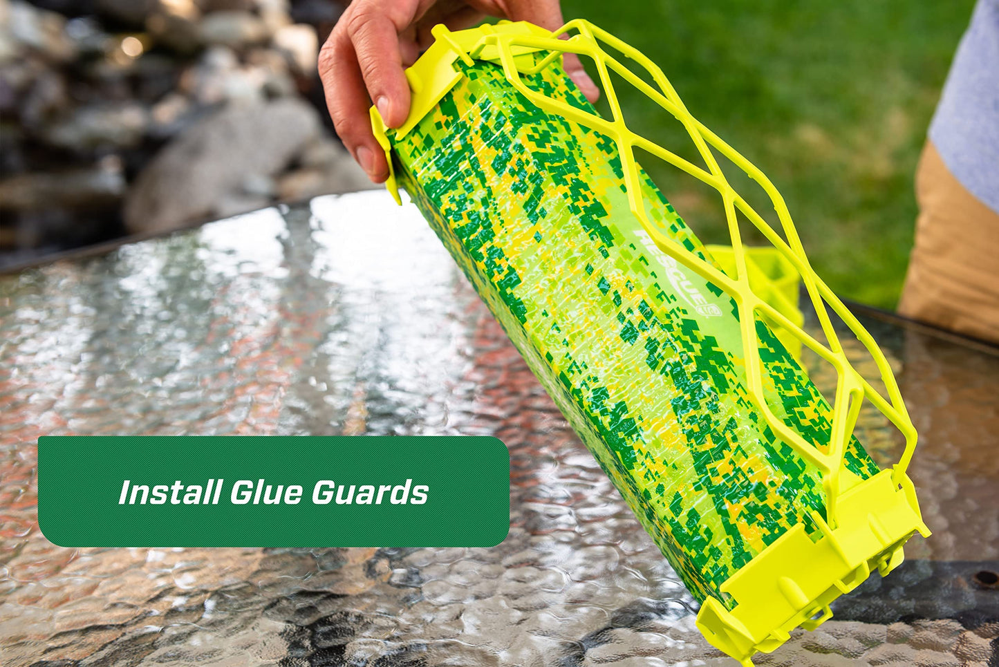 RESCUE! VisiLure® TrapStik for Wasps, Mud Daubers, Carpenter Bees – 3 Pack