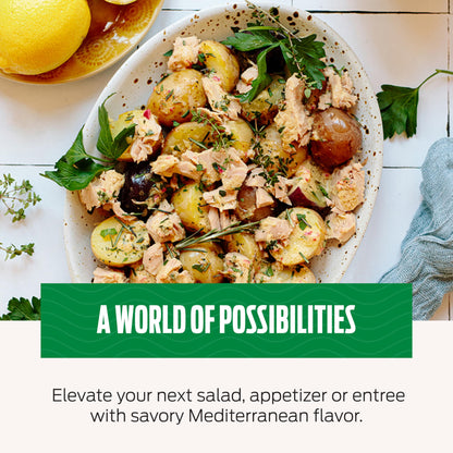 Genova Premium Solid Light Tuna in Olive Oil, 5 Ounce Cans, 12-Pack – Nutrient Rich, High Protein Canned Tuna Fish - Delicious, Easy, Nutritious Ready to Eat Meals