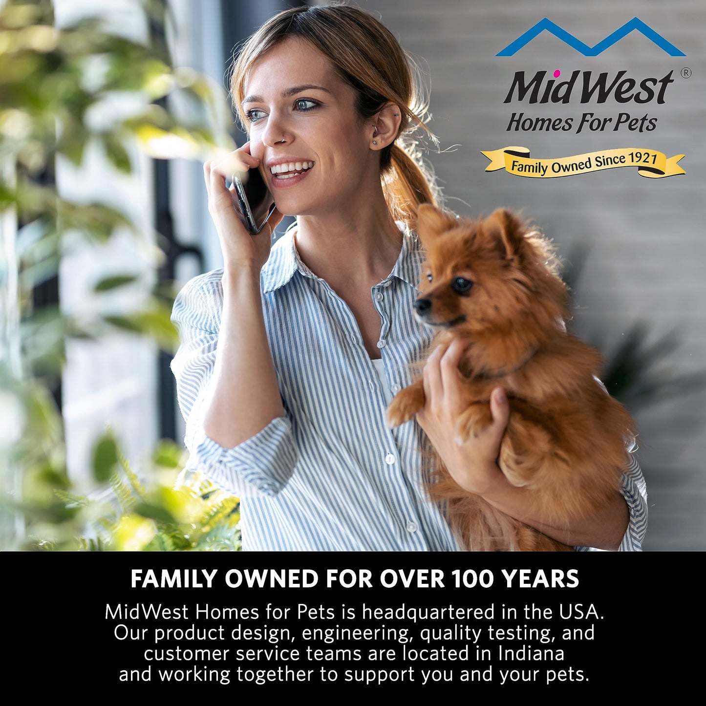 New World Folding Metal Puppy/Dog Exercise Pen, Indoor/Outdoor Playpen with No Door, Provides 16 Sq Feet of Play Space, 24-Inches Tall, Black E-Coated