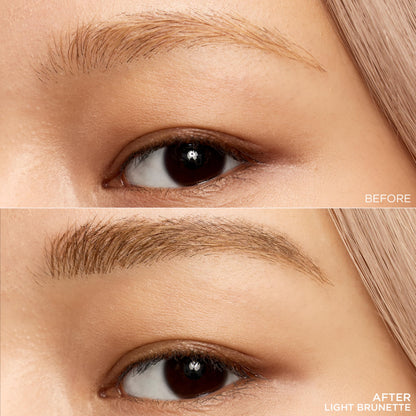 L'Oreal Paris Faux Brow, Hair-Like, Filling Eyebrow Pen with Double-Brush Tip, Fast & Precise Eyebrow Makeup, Light Brunette, 0.04 Fl Oz