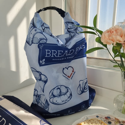 GRIN BY GRIN- 2 Packs Bread Bags, Zipper Reusable Bread Bags for Homemade Loaf, Freezer Sourdough Container, Fresh Keeping Extra Large, Reusable Food Storage Bag