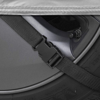 Motor Trend SafeKeeper Heavy Duty Car Cover Waterproof All Weather, Multi-Layered Truck SUV Car Cover for Snow Rain Sun UV Protection, Full Exterior Car Covers for Automobiles (Fits up to 210" Length)