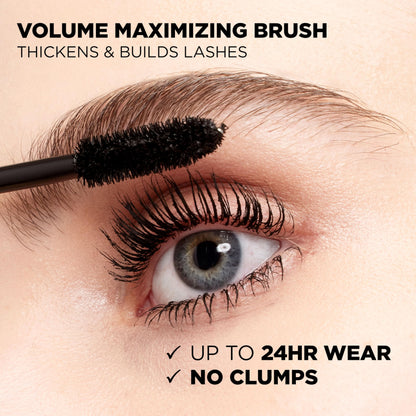L’Oreal Paris Makeup Voluminous Original Volume Building Mascara, Carbon Black, 0.26 Fl Oz