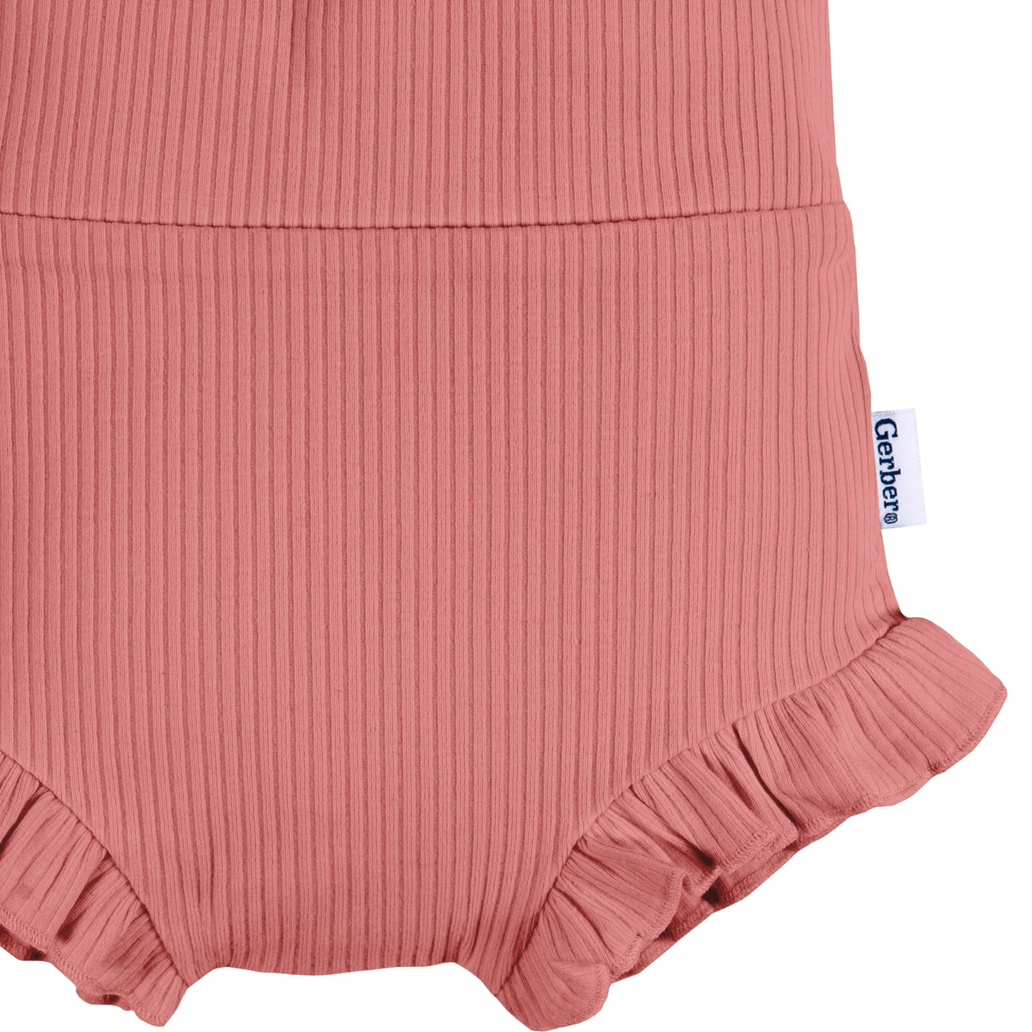 Gerber Baby Girls' 3-Pack Bubble Shorts, Pink