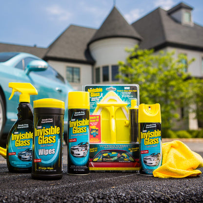 Invisible Glass 91163 Premium Glass and Window Cleaner for Auto and Home Cleans Glass, Windows, Windshields, Navigation Screens, and More, Streak-Free, Ammonia-Free, Tint-Safe, 15 Oz, Pack of 1