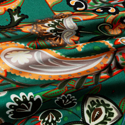 RIIQIICHY 27.5” Head Scarf for Women Hair Wrapping Like Silk Neck Scarves Square Banabana