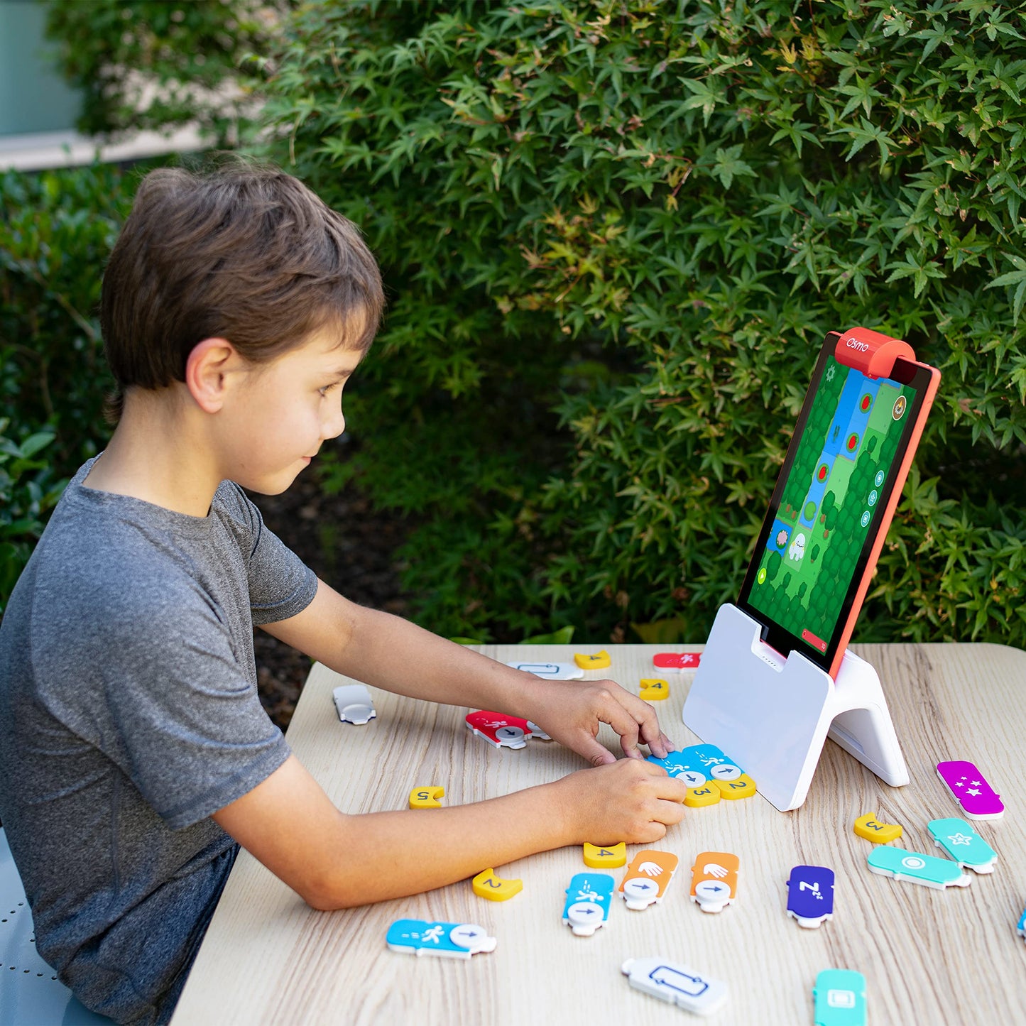 Osmo-Coding Starter Kit for Fire Tablet-3 Educational Learning Games Ages 5-10+-Learn to Code,Coding Basics & Coding Puzzles-STEM Toy Gifts,Boy & Girl(Osmo Fire Tablet Base Included-Amazon Exclusive)