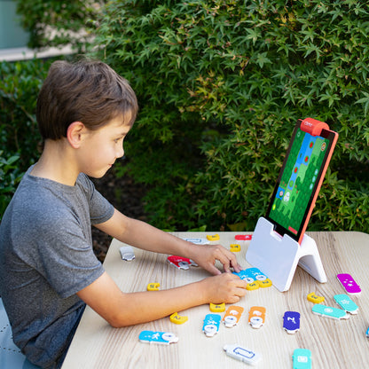 Osmo-Coding Starter Kit for Fire Tablet-3 Educational Learning Games Ages 5-10+-Learn to Code,Coding Basics & Coding Puzzles-STEM Toy Gifts,Boy & Girl(Osmo Fire Tablet Base Included-Amazon Exclusive)