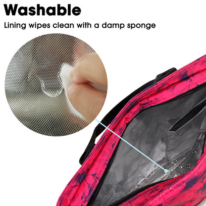 J World New York Lunch Tote Bag Insulated Lunch-Box for Women & Teen Girls, Bellis