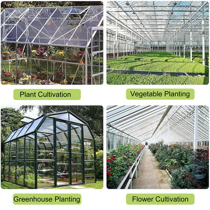 2PCS Auto Roof Vent Opener Automatic Greenhouse Window Opener for Ventilation Solar Heat Sensitive Auto Vent Kit Agriculture Gardening Tools Automatic Greenhouses Supplies (Single Spring Lifts 15 Lbs)