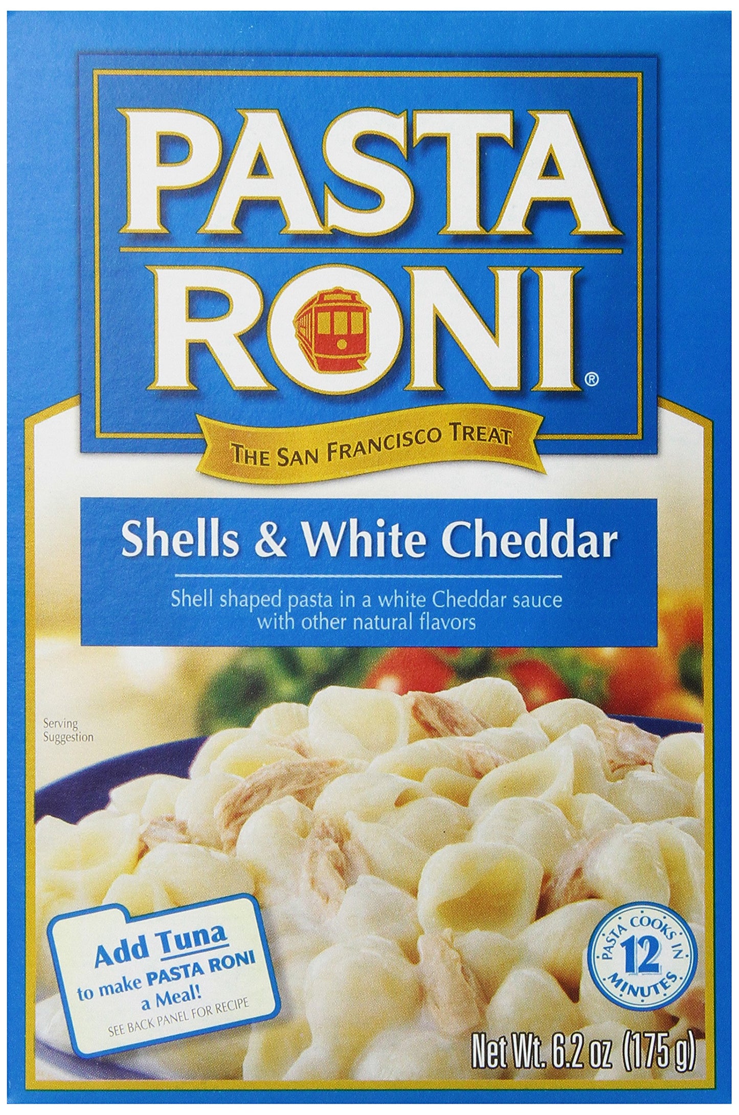 Pasta Roni Shells & White Cheddar Mix 6.2 Fl Oz (Pack of 12)