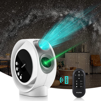 LaView Home Planetarium Star Projector, Ultra Clear Galaxy Projector with 130 ft² Projection Area, Auto-Off Timer, Remote Control, Night Light for Room Decor, 6K Discs, for Kids/Adult Gifts