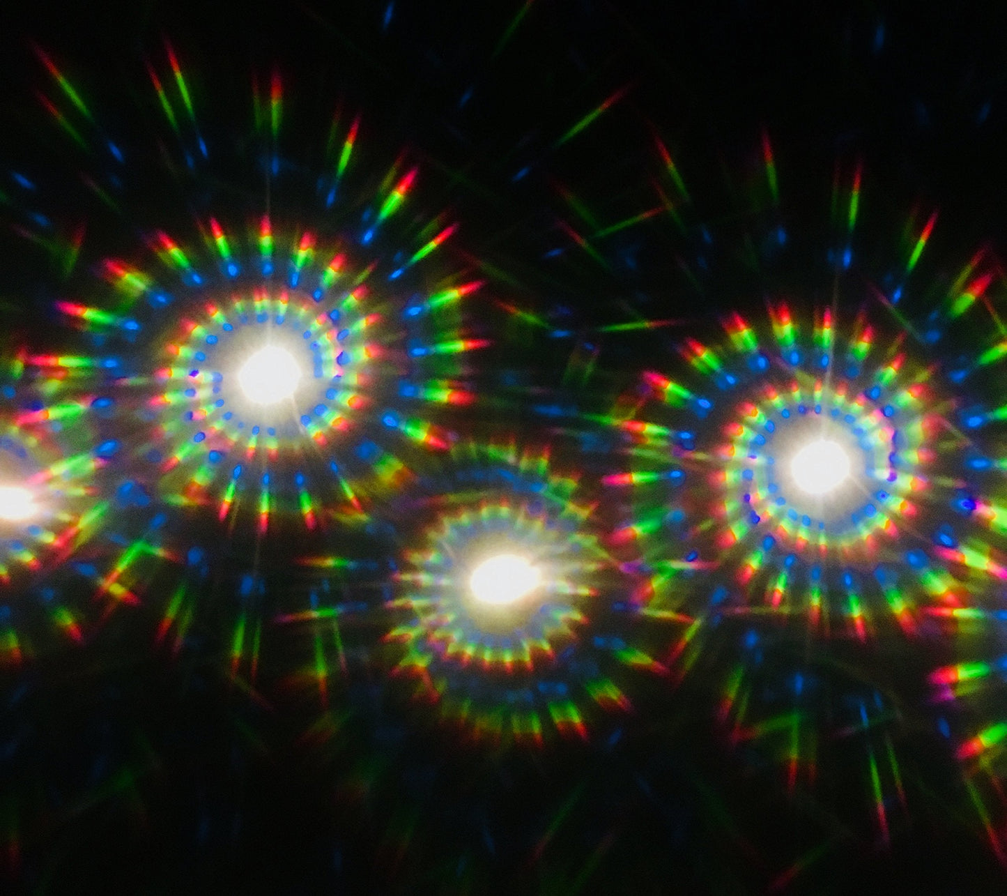 Alternative Imagination Spiral Diffraction Glasses - for Raves, Festivals, Holiday Lights - Black Frame
