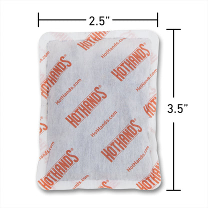 HotHands Body & Hand Super Warmers - Long Lasting Natural Odorless Air Activated Warmers - Up to 18 Hours of Heat - 10 Individual Warmers