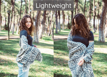 Mebien touche de la nature Premium Turkish Beach Towel – 35"x67" – 100% Cotton – Quick Dry Towel & Sand Free – Renaissance Black – Ideal for Travel & Pool