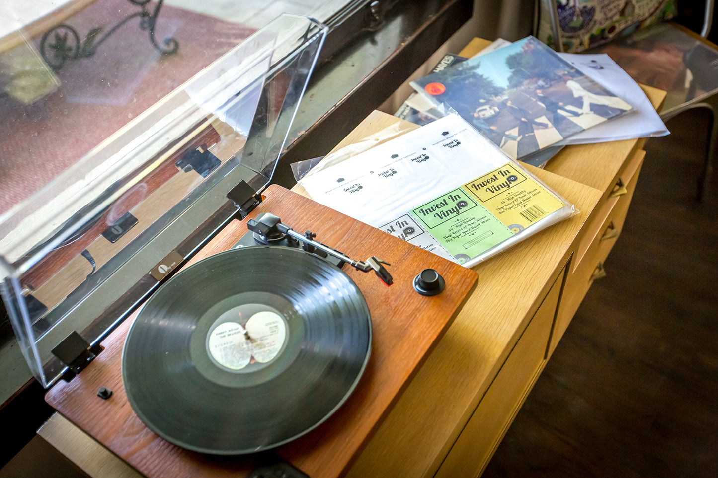 Invest In Vinyl 50 Master Sleeves Rice Paper Anti Static LP Inner Sleeves Vinyl Record Sleeves Provide Your LP Collection with The Proper Protection