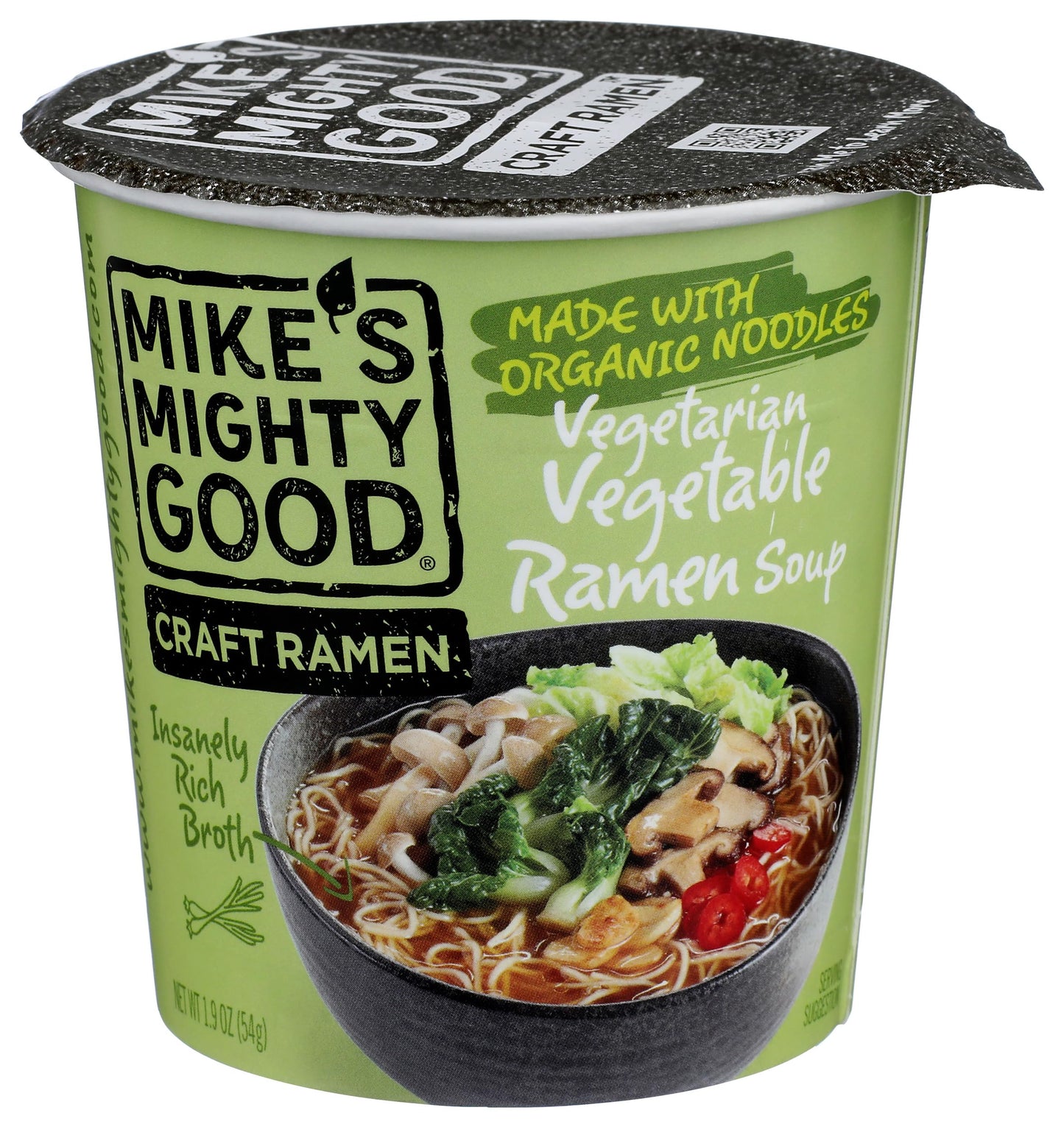 Mike's Mighty Good Ramen Soup, Vegetable, 1.9 Oz