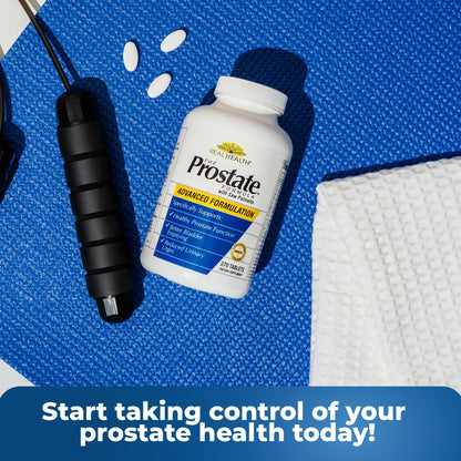 Real Health The Prostate Formula - Prostate Supplements for Men, Prostate Health, Prostate Relief, Saw Palmetto for Men, Prostate Vitamins - 270 Count