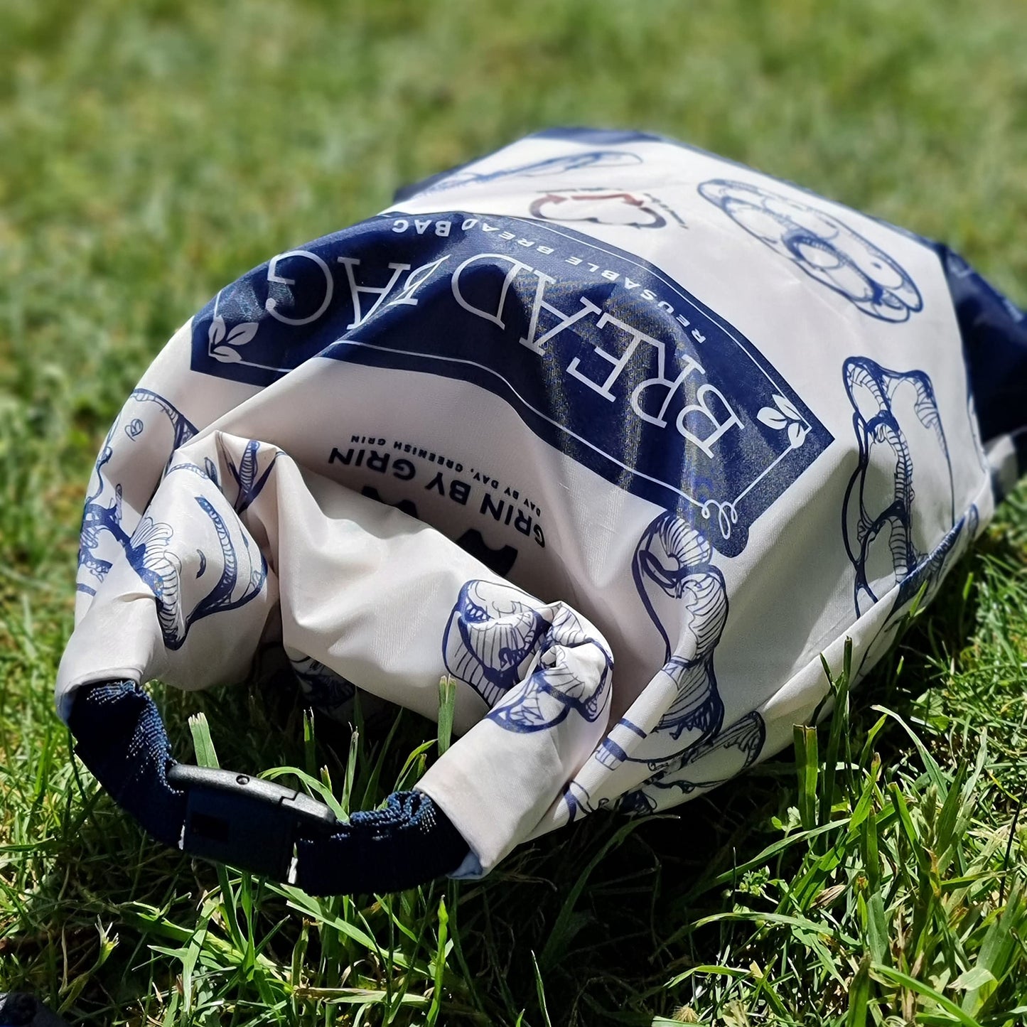 GRIN BY GRIN- 2 Packs Bread Bags, Zipper Reusable Bread Bags for Homemade Loaf, Freezer Sourdough Container, Fresh Keeping Extra Large, Reusable Food Storage Bag