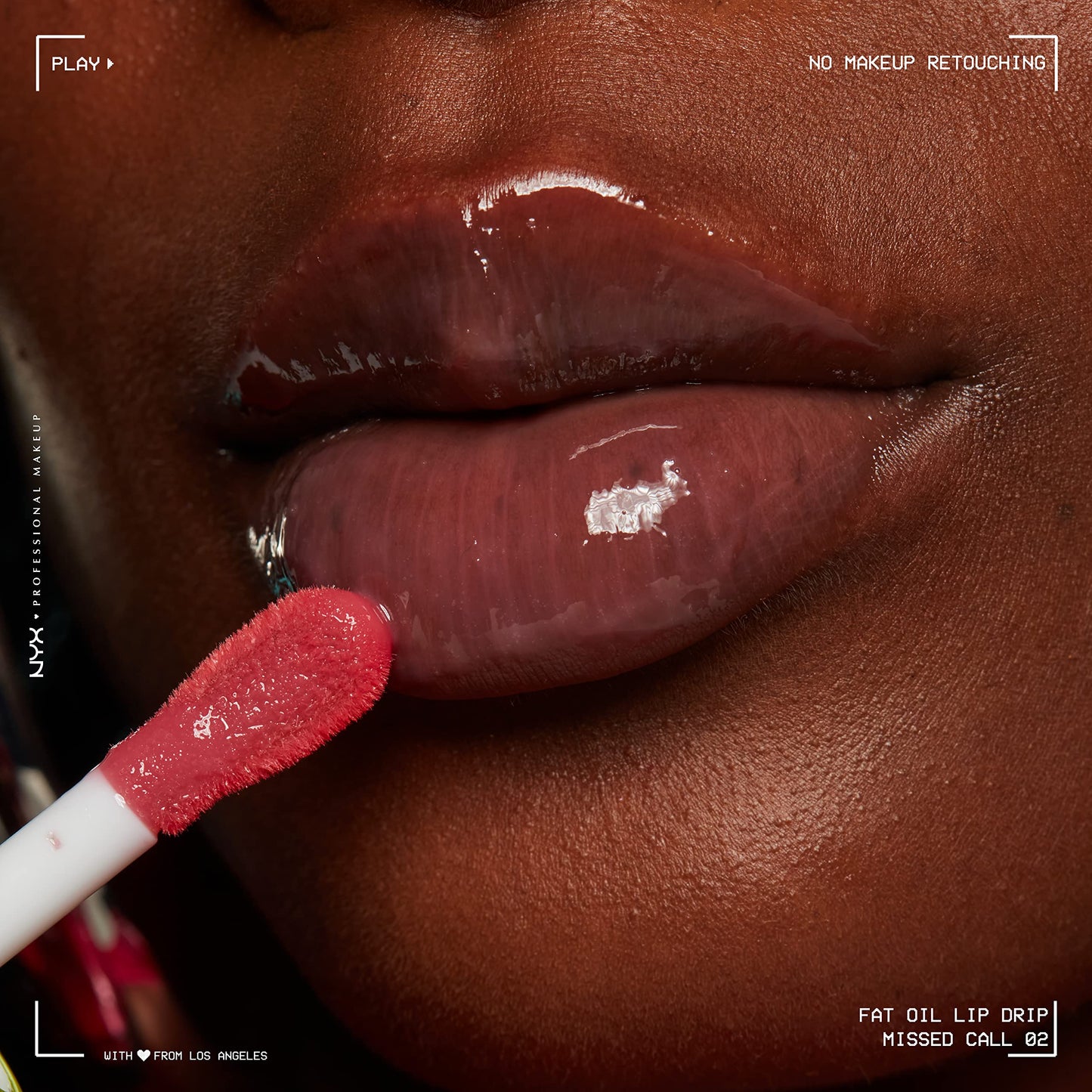 NYX PROFESSIONAL MAKEUP Fat Oil Lip Drip, Moisturizing Lip Oil Gloss, Vegan Tinted Formula, Up to 12 HR Hydration - Missed Call (Sheer Pink)