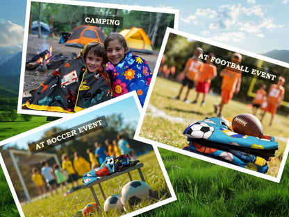 Microfiber Beach Towel for Kids - Thin and Large (30"x60")- Gymnastics -Absorbent, quick dry, sand free, lightweight, blanket- toddler, girls, boys - For Sports, Pool, Picnic, Camping, Travel, Swim