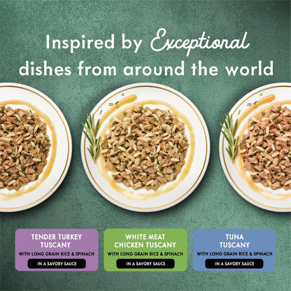 Purina Fancy Feast Medleys 12 Ct. Tuscany Wet Cat Food Variety Pack - (12) 3 oz. Cans - (2 Packs of 12) 3 oz. Cans